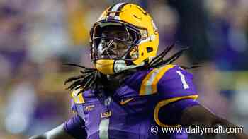 LSU and Ole Miss feud spills over as Tigers star being sued by Rebels is served with court papers just days before grudge match