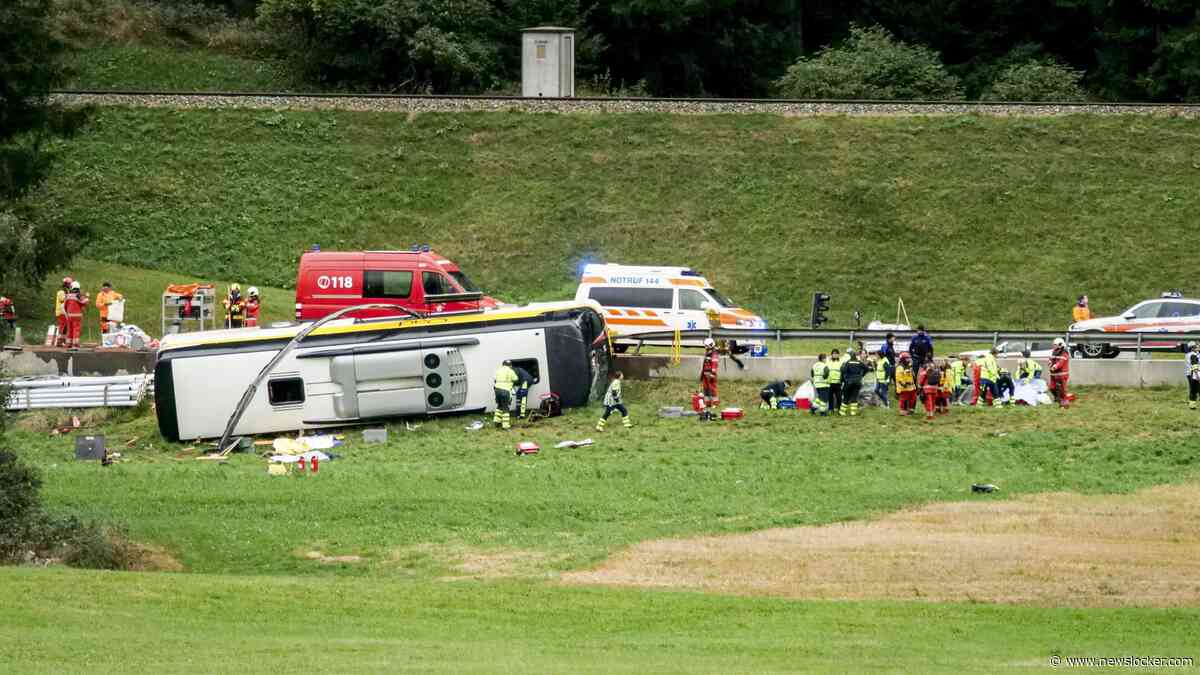 Vrijwel alle betrokkenen busongeval Zwitserland zijn weer thuis, enkelen nog in ziekenhuis