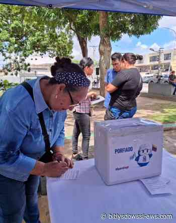Realizaron simulacro de consulta electoral en 10 estados para exigir nuevo CNE y elecciones en Venezuela