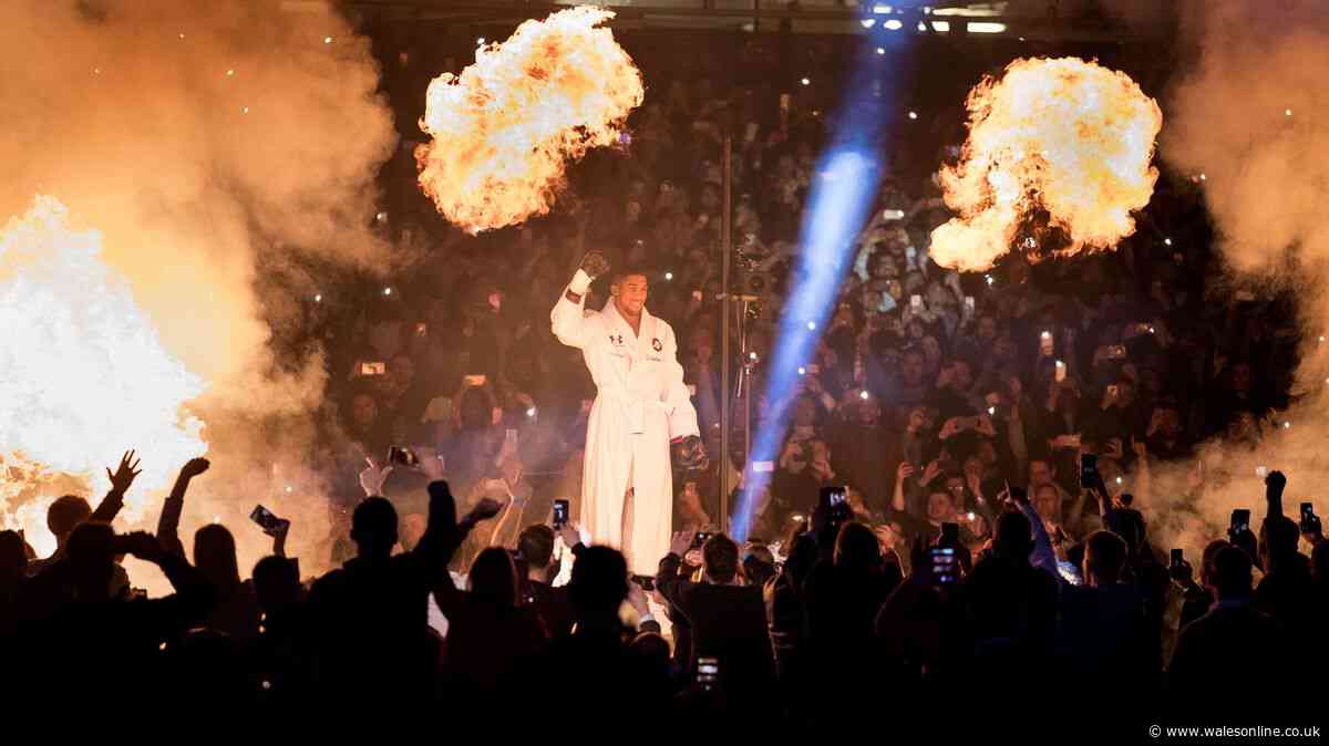 Cardiff hotels sell out as likely Joshua v Fury fight date emerges