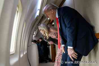 Natalie Harp's Large Bag Draws Online Jokes as She Joins Trump's Ireland Trip Without Melania