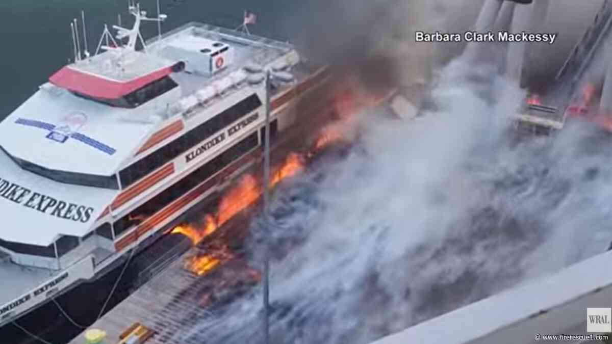 No working hydrants complicate firefighter response to Alaska cruise dock fire