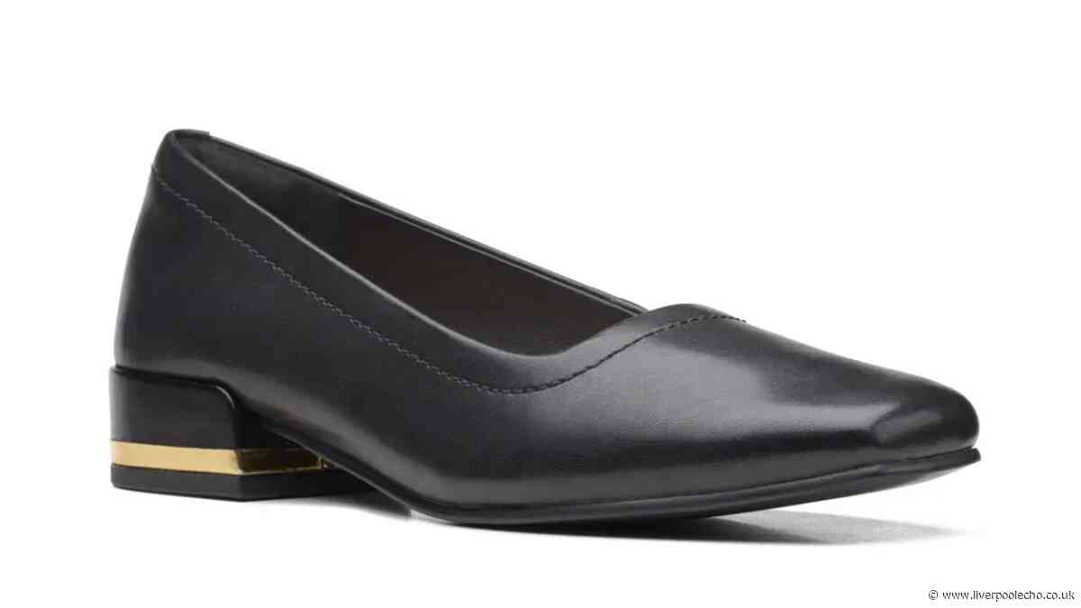 Clarks £80 'cushioned foot' slip-on shoes cut to £28 in clearance sale