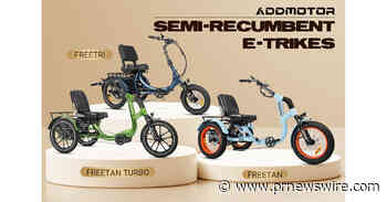 Addmotor Unveils 2026 Electric Trike Lineup: Freetan and UTrike Series