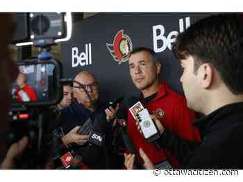Few openings, little time: Ottawa Senators get to work at training camp