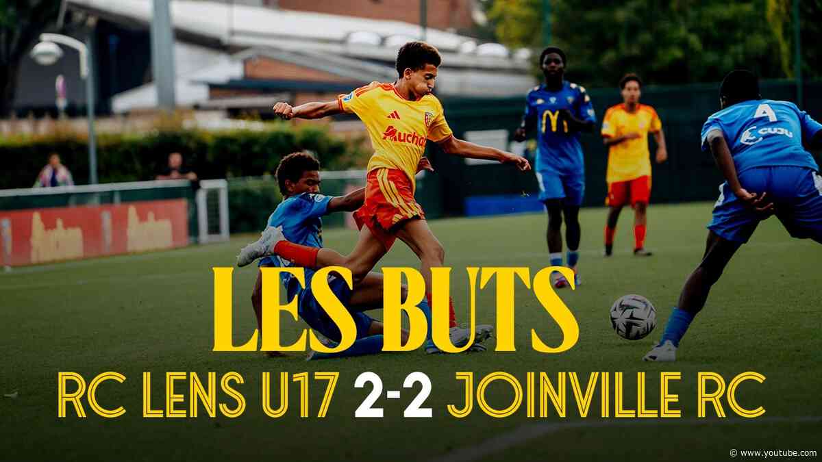 U17 I LES BUTS LENSOIS DE RC LENS-RC JOINVILLE (2-2)