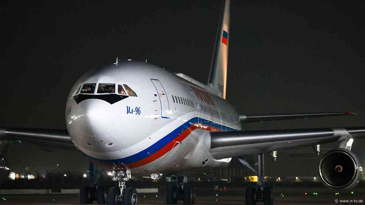 Moskau holt Konsulatsmitarbeiter: Seltener Moment: Russisches Flugzeug darf in Deutschland landen