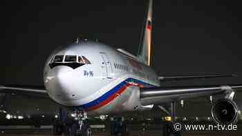 Moskau holt Konsulatsmitarbeiter: Seltener Moment: Russisches Flugzeug darf in Deutschland landen