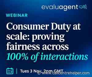 Consumer Duty at Scale: Proving Fairness Across 100% of Interactions – Webinar