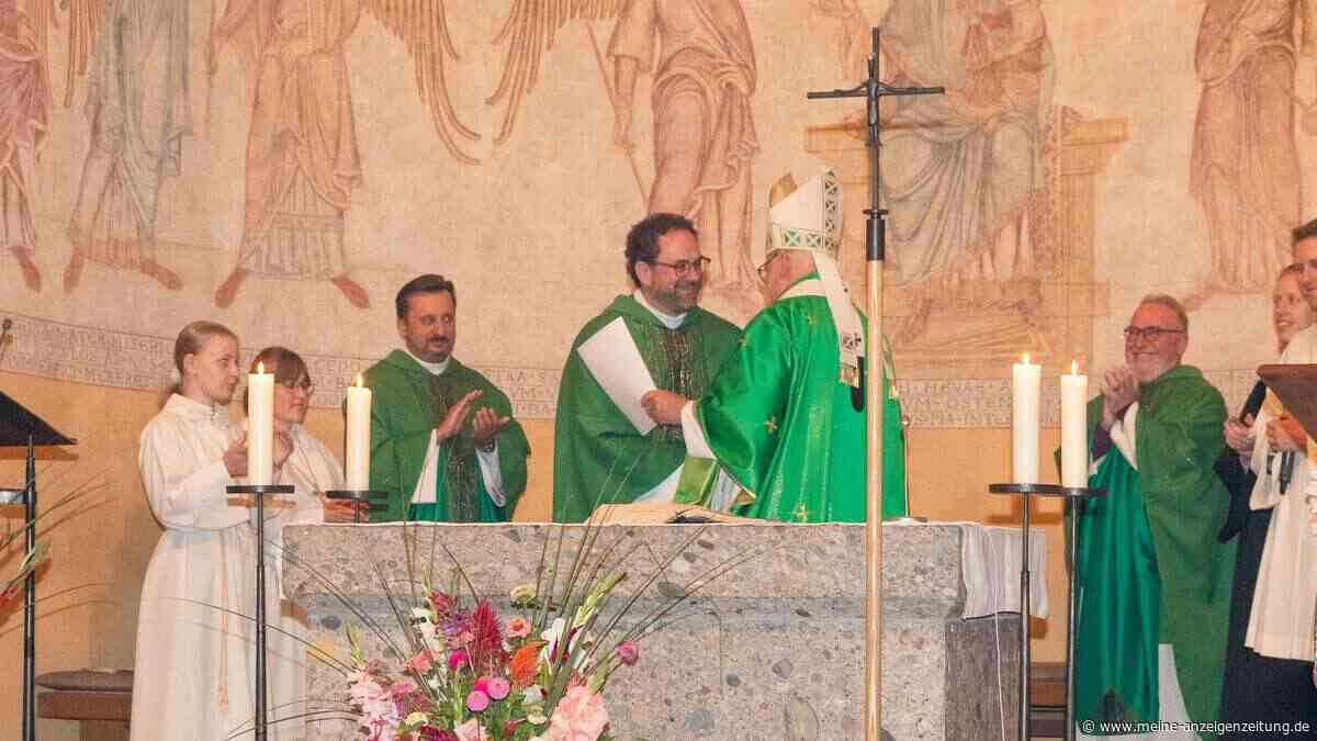Petersberg: Kardinal Reinhard Marx führt Thomas Belitzer als neuen geistlichen Direktor ein