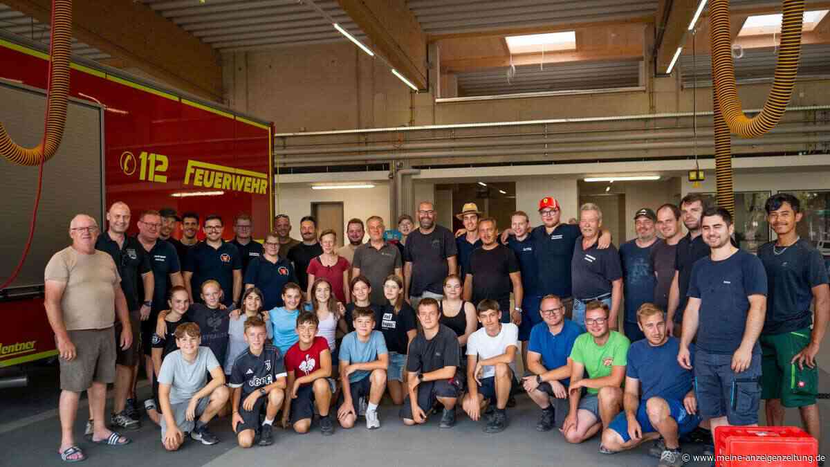 Am zweiten Tag kam der erste Alarm: Goldacher Feuerwehr hat den Umzug in ihr neues Eigenheim gut gemeistert