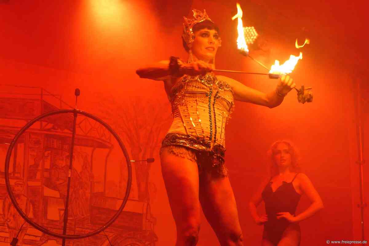 Burlesque beim Altstadtfest in Mittweida: Debatte um Kinder im Publikum