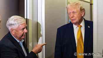 Nach totem US-Senator benannt: Experte: Trump bekommt mit Russland-Sanktionspaket zu viel Macht