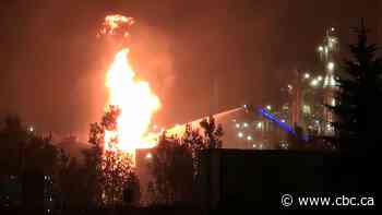 Lightning strike at Chatham's ethanol facility ignited large fire, company says