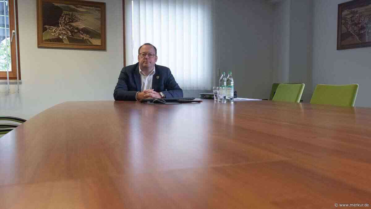 Keine Schonfrist: Pframmerner Bürgermeister erzählt von seinem Start ins Amt
