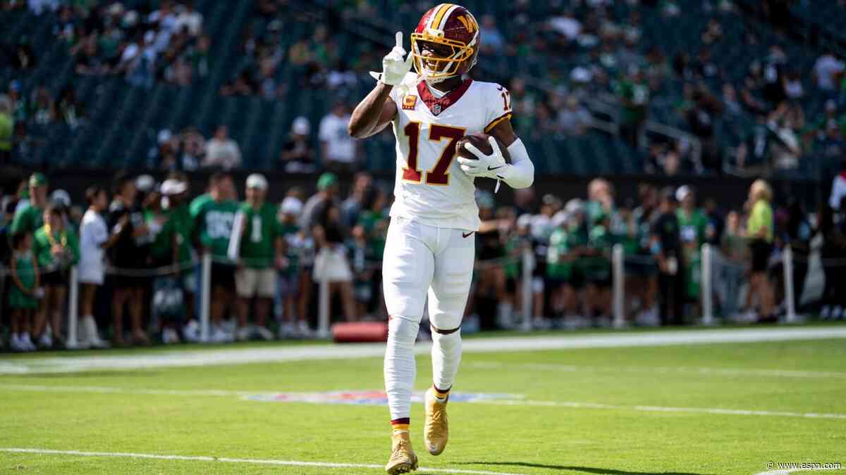 Matchup rankings for Week 2: Prescott, McLaurin poised to rebound