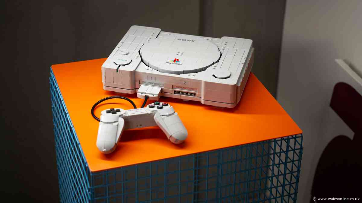 LEGO unveils near 1:1 set featuring iconic PlayStation with hidden features