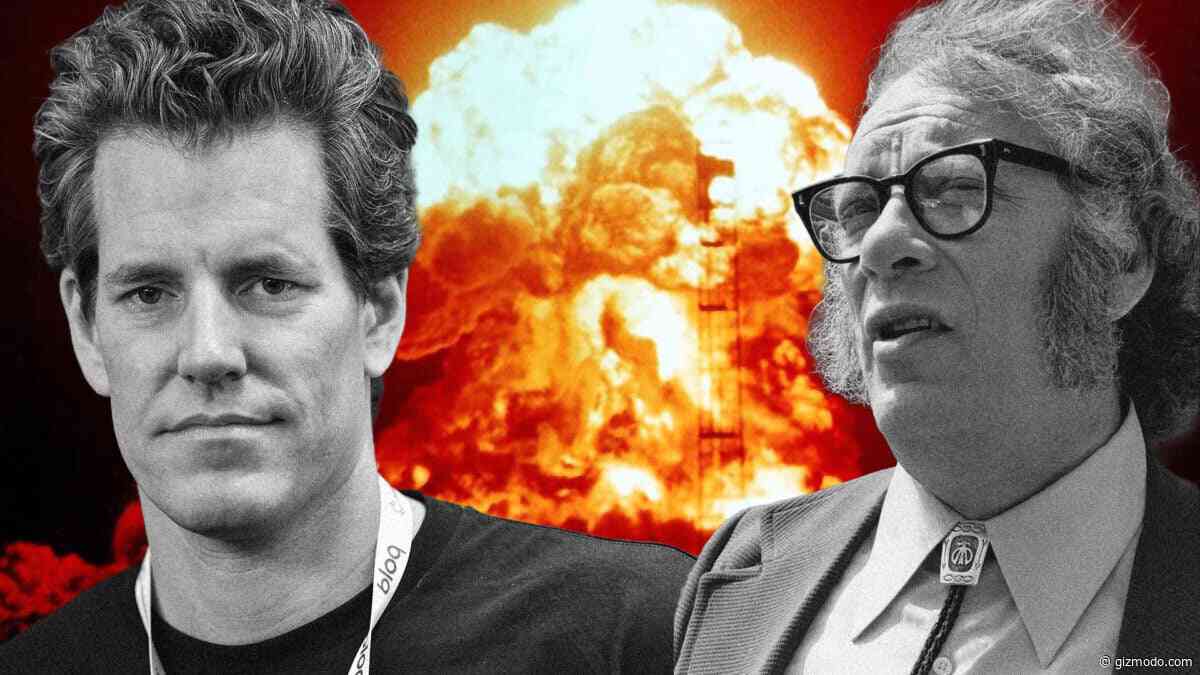 Noted Brain Genius Tyler Winklevoss Thinks Isaac Asimov Already Solved the AI Apocalypse