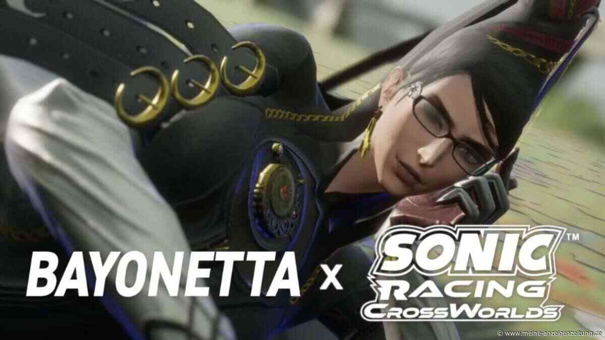 Sonic Racing: CrossWorlds – Bayonetta schwingt sich in Jahr zwei auf die Strecke