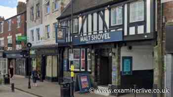 Violence erupts as couple throw man to floor, kick and punch him outside pub