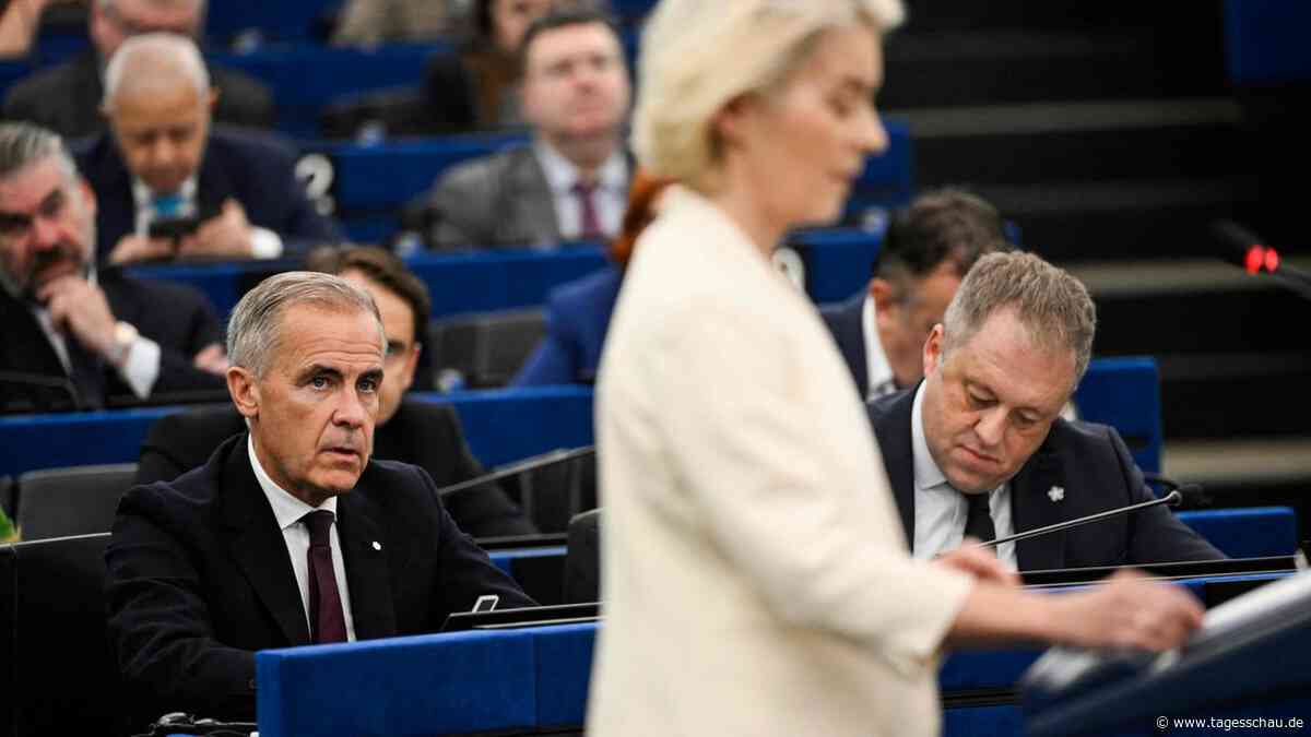 Von der Leyen will neuen transatlantischen Bund mit Kanada