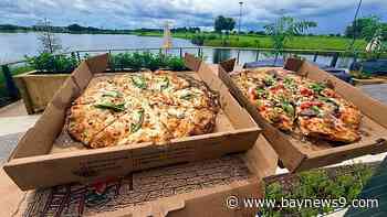 Enjoy artisanal pizza pies at Lakeside Social's Dough Pizza Company in Viera