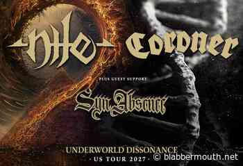 NILE And CORONER Announce March/April 2027 USA Co-Headlining Tour