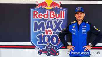 Max vs 100 LIVE! Race updates, commentary as Verstappen faces go-karters in epic Silverstone challenge