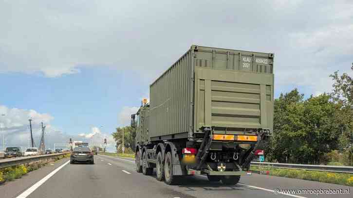 Zeg Rijkswaterstaat, mag een militaire vrachtwagen de Merwedebrug A27 over?