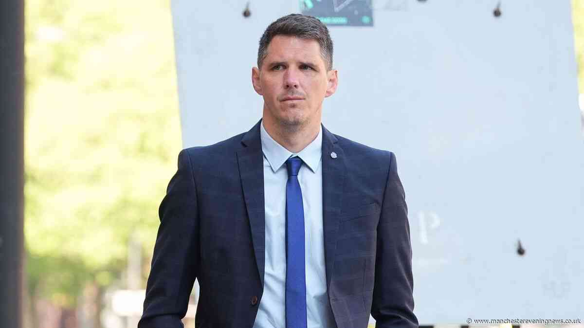 TV star police officer asked for suspect's sex video so he could 'show the lads from footy'