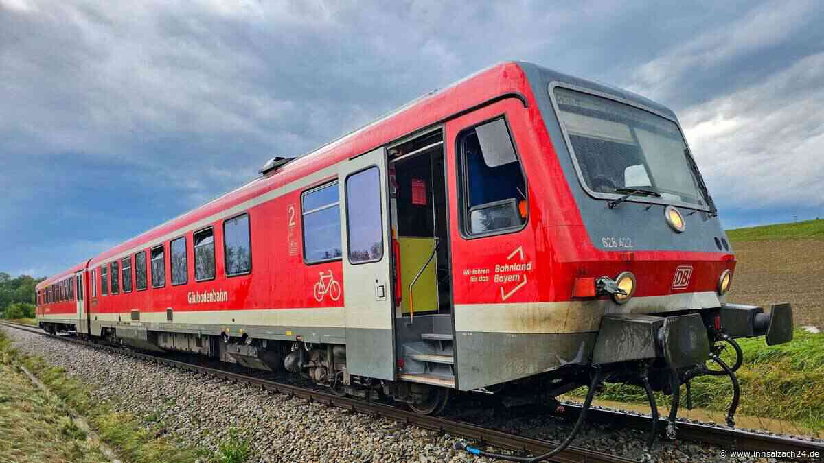 Wunder auf der Schiene: Zug prallt bei Fridolfing gegen Baum – 40 Passagiere unverletzt