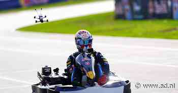 Verstappen razendsnel naar de top tien in kartrace op Silverstone