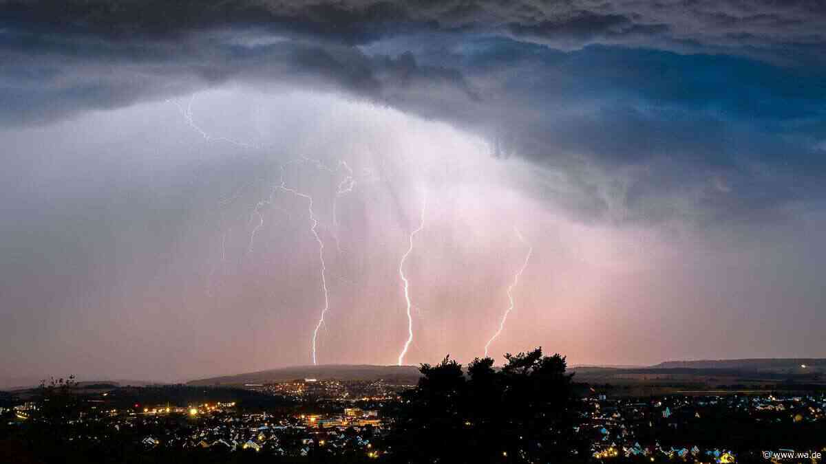 Heftige Gewitter in Bayern und Sachsen – und auch im Nordwesten kracht es
