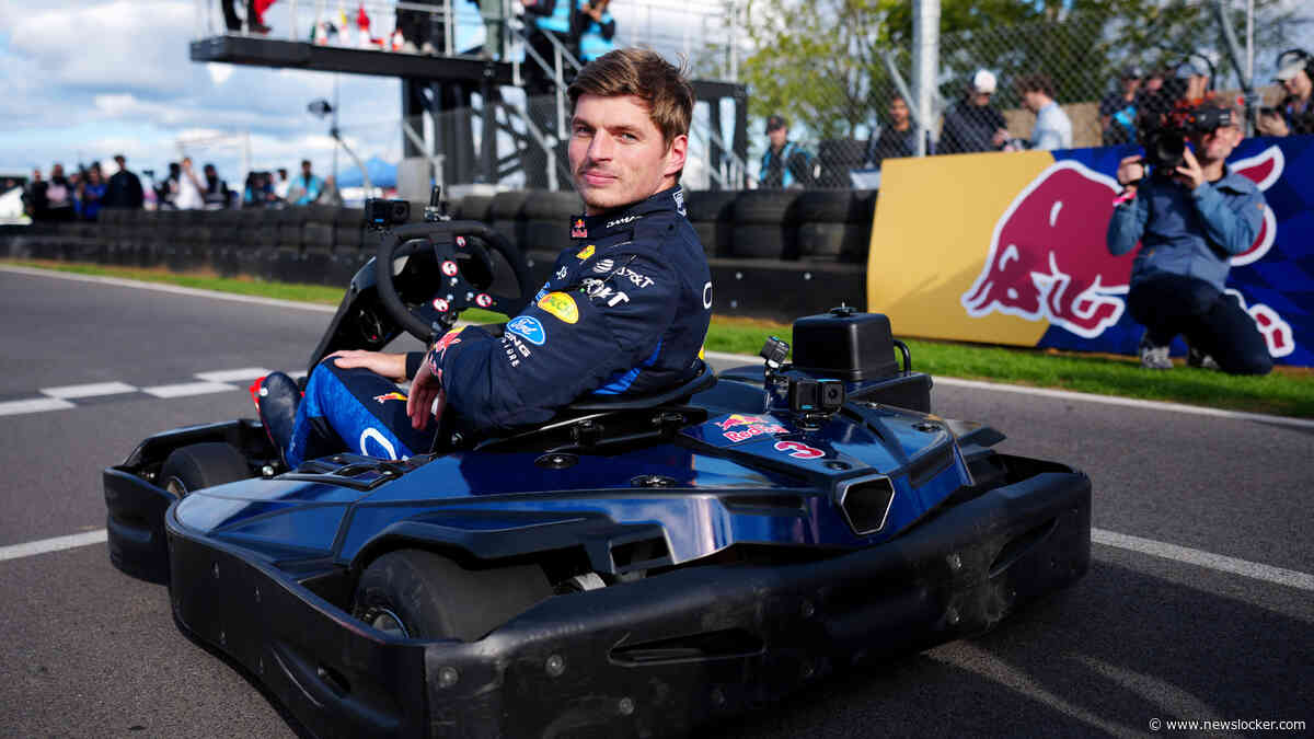 Max Verstappen verslaat honderd tegenstanders in recordtempo en wint kartrace op Silverstone