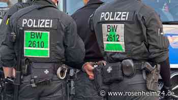 Demo gegen „Generation Deutschland“ in Rosenheim: Polizei registriert Verstöße und nimmt Mann fest