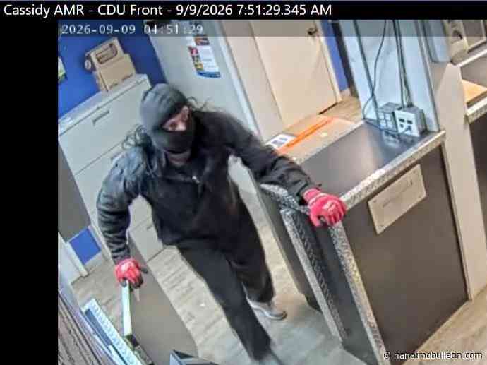 RCMP investigating ATM theft in Ladysmith