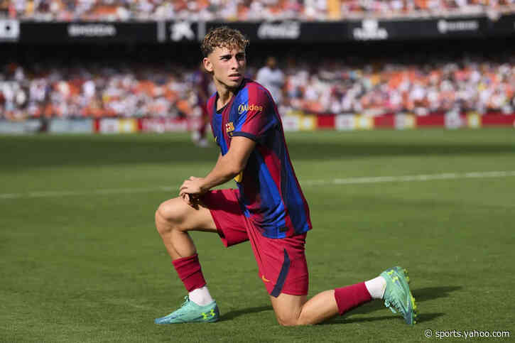 Barcelona rising star seeks redemption with Spain after missing World Cup triumph