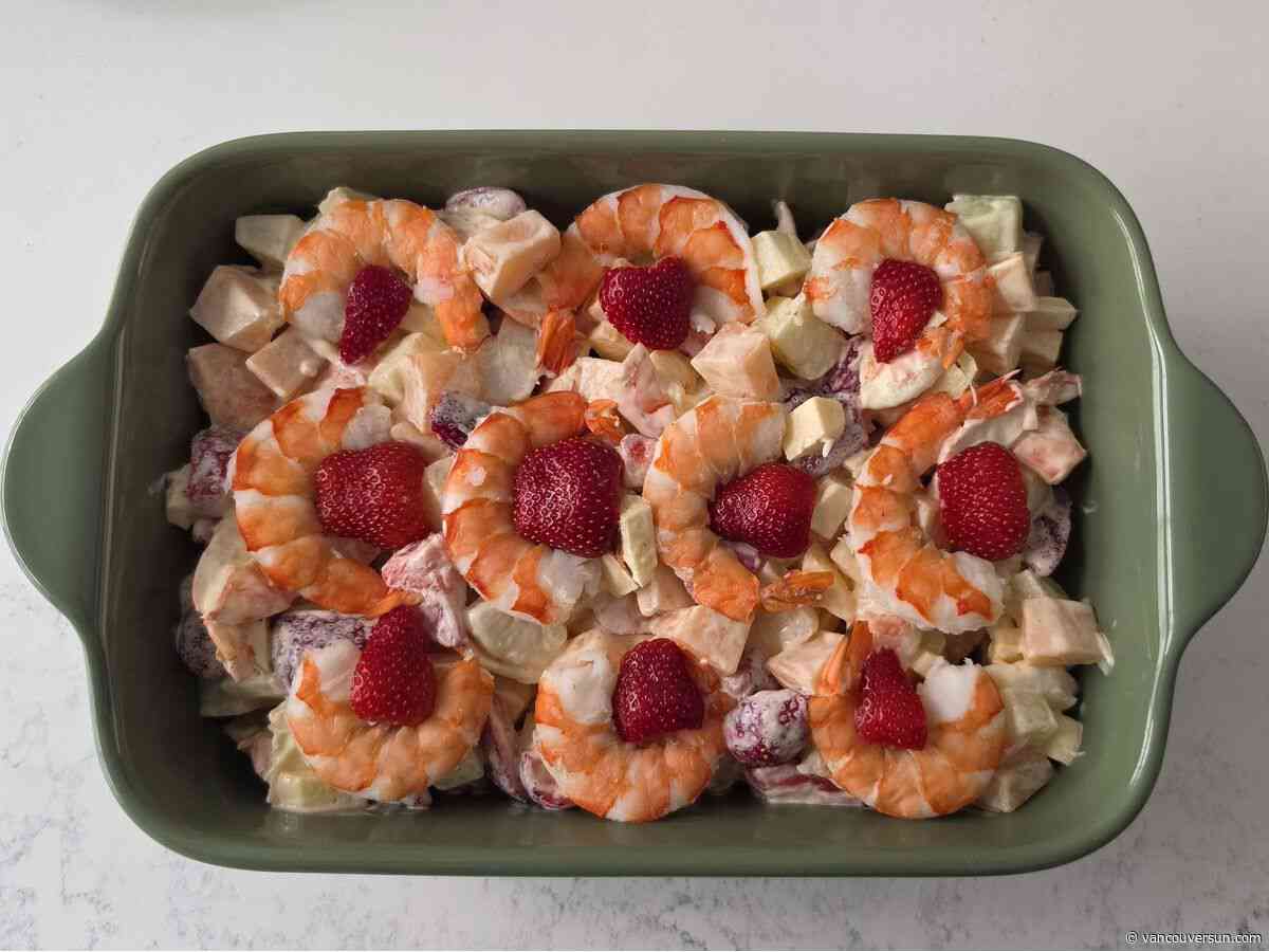 Recipe: Hong Kong-style shrimp fruit salad