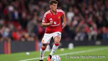 Man United vs Brighton: Shea Lacey handed first START - just 24 hours after fellow starlet JJ Gabriel's quit bombshell - as Michael Carrick rings the changes for Carabao Cup clash