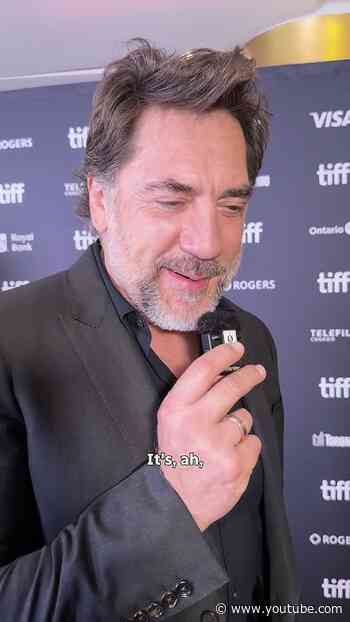 Javier Bardem talks music at #TIFF
