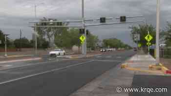 City of Albuquerque installs HAWK signal near 2 local schools