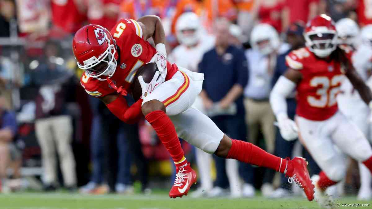 Chiefs rookie Delane, reinjured on first INT, on track to play vs. Colts