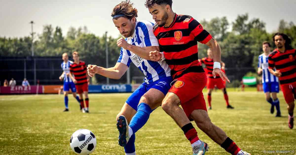 Almkerk mag twee weken niet voetballen van de KNVB na incident tegen VVGZ