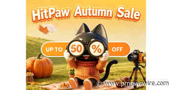 HitPaw Launches Autumn Sale with Up to 50% Off AI-Powered Creative Tools