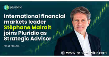 International Financial Markets Leader Stéphane Malrait Joins Pluridio as Strategic Advisor