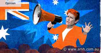 The radical is becoming normal under Hanson. If you’re not worried, you should be
