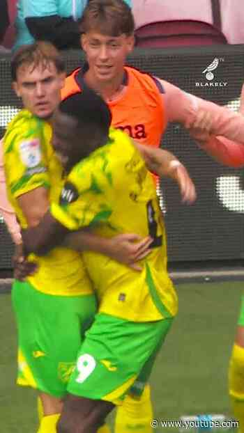 A first goal in yellow and green for Jacob Wright 🤝