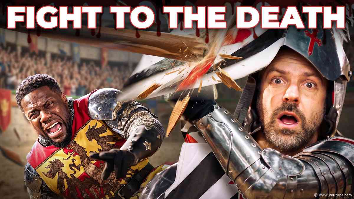 Jason Sudeikis & Kevin Hart Get Destroyed By Knights