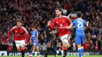 Man United vs. Brighton LIVE: Carabao Cup third-round updates as Lacey, Mount give hosts early lead