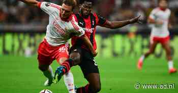Benfica op voorsprong op bezoek bij AC Milan, mazzeltje voor Leverkusen dankzij eigen goal